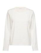 Marimekko Tasaraita Relaxed Longsleeve Vit
