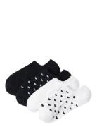 Lindex Sock Low Ankle 4 P A O Hearts Multi/patterned