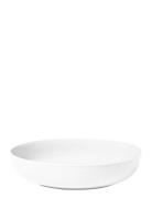 Lyngby Porcelæn Rhombe Serving Bowl Ø28 Cm White Vit