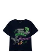 Name It Nkmjahi Minecraft Nreg Ss Top Noos Bfu Svart