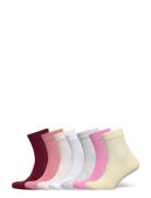 Lindex Sock High Ankle 7 P Warm Colou Multi/patterned