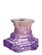 Kosta Boda Rocky Baroque Ljusstake Lila Dis 95Mm Lila