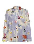 STINE GOYA 2263 Dry Viscose, Long Sleeve Shirt Blå