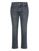 Lauren Ralph Lauren Mid-Rise Straight Ankle Jean Blå