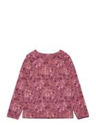 Minymo T-Shirt Ls Aop Rosa