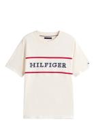 Tommy Hilfiger Americana Colourblock Tee Vit