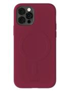 Holdit Soft Magsafe Case Red Velvet Röd