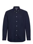 Tommy Hilfiger Solid Heritage Oxford Rf Shirt Blå