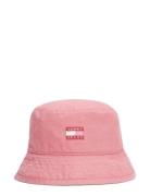 Tommy Hilfiger Tjw Heritage Canvas Bucket Hat Rosa