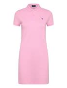 Polo Ralph Lauren Cotton Mesh Polo Dress Rosa