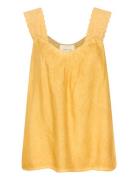 Cream Crlinga Top Gul