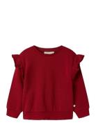 Lil'Atelier Nmfkilano Ls Loose Sweat Lil Röd