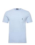 Polo Ralph Lauren Cotton Linen Jersey-Ssl-Tsh Blå