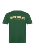 GANT Graphic Ss T-Shirt Grön