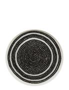 Marimekko Home Siirtolapuutarha Plate 25Cm Svart