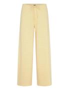 Gina Tricot Striped Soft Trousers Gul