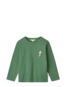 Liewood Apia Placement Longsleeve T-Shirt Grön