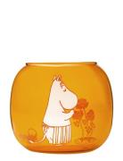 Muurla Moomin Tealight Holder Moominmamma Amber Orange