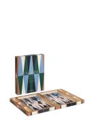 PRINTWORKS Lacquered Backgammon Multi/patterned