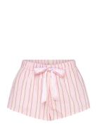 Gina Tricot Poplin Pyjamas Shorts Rosa