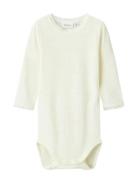 Name It Nbfwang Wool Needle Ls Body Solid Noos Vit