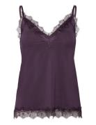 Rosemunde Rwbillie Sl Lace Strap Top Lila