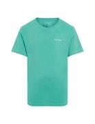 Calvin Klein Chest Inst.logo Ss T-Shirt Grön