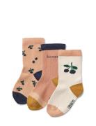 Liewood Silas Socks 3-Pack Multi/patterned