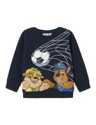 Name It Nmmjaako Paw Sweat Unb Cplg Marinblå