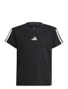 Adidas Sportswear Jg 3S Tee 160 Svart