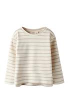 Lil'Atelier Nmflimia Ls Loose Top Lil Kräm