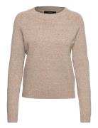 Vero Moda Vmdoffy Ls O-Neck Blouse Ga Brun