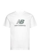 New Balance Sport Essentials Logo T-Shirt Vit