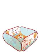 Ludi Play Pen With Balls - Forest Multi/patterned