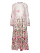 A-View Fuschia Dress Rosa
