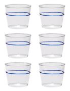 Hübsch Orbit Drinking Glass Nude