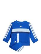 Adidas Sportswear I 3S Tib Fl Set Blå