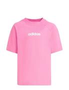 Adidas Sportswear Lk Lin Tee 160 Rosa