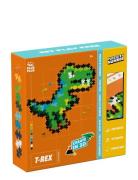 Plus-Plus Plus-Plus Puzzle By Number T-Rex 250 Pcs Multi/patterned