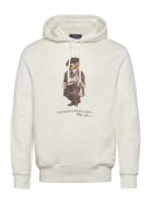 Polo Ralph Lauren Polo Bear Fleece Hoodie Vit