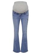Only Maternity Olmblush Mid Flared Re1319 Noos Blå