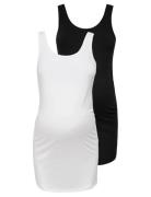 Only Maternity Olmlovely Life Long Top Tt 2Pck Jrs Noos Svart