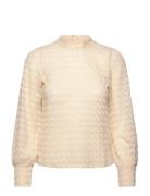 JDY Jdyavery L/S Lace Top Jrs Noos Kräm
