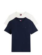 Tommy Jeans Tjm Xslim 2Pack Jersey Tee Ext Multi/patterned