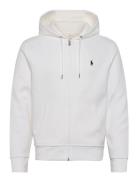 Polo Ralph Lauren Double-Knit Full-Zip Hoodie Vit