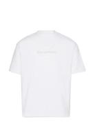 Calvin Klein Jeans Ss Hero Monologo Emb 16S Crewnck Vit