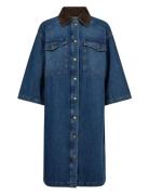 MOS MOSH Mmvikka Lara Dress Blå