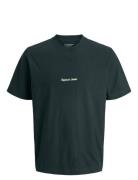 Jack & J S Jornorrebro Emb Tee Ss Crew Neck Noos Grön