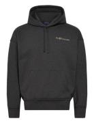 Polo Ralph Lauren Relaxed Fit Logo Fleece Hoodie Svart