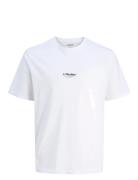 Jack & J S Jjesoho Tee Ss Crew Neck Noos Jnr Vit